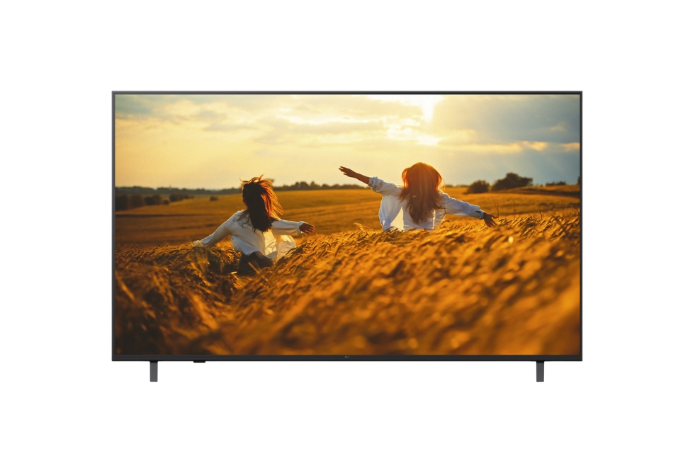 smart lg hotel TV with Netflix and streaming options.