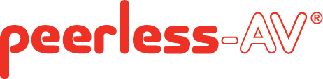 Peerless-AV logo Peerless-AV logo – leading provider of Peerless TV mounts, AV mounts, and kiosk solutions.