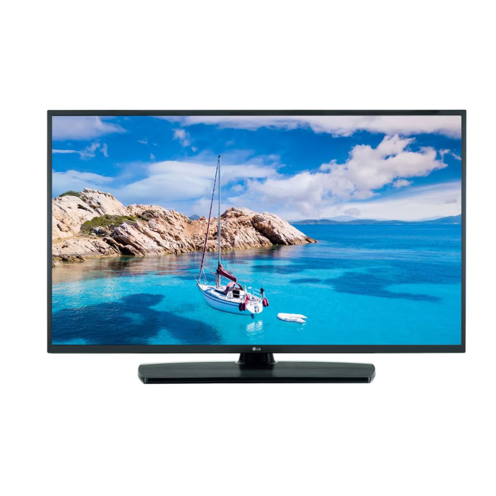 LG 4K UHD Smart TV offering crystal-clear picture quality, Pro:Centric management, and reliable performance for healthcare facilities.