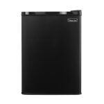 Magic Chef 2.6 cu. ft. hotel mini refrigerator closed view – compact guestroom fridge from MDM Commercial, trusted hotel refrigerator supplier.