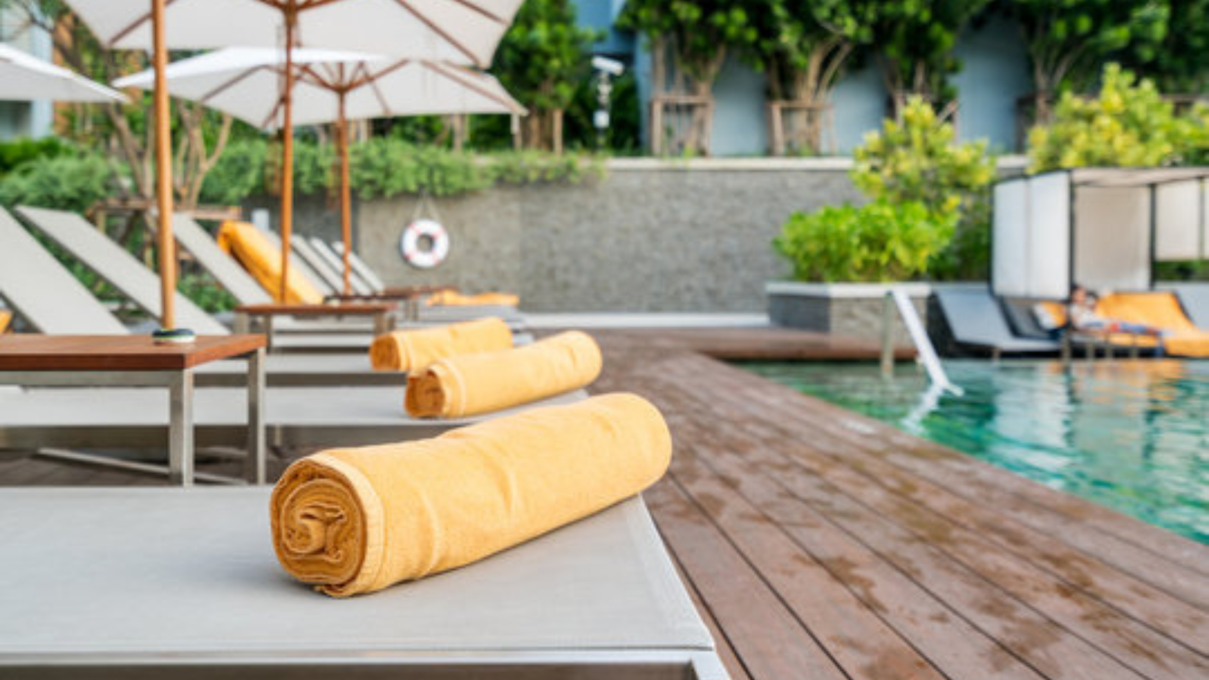 Hospitality furniture and fixtures installed by MDM Commercial, a leading hotel furniture supplier.