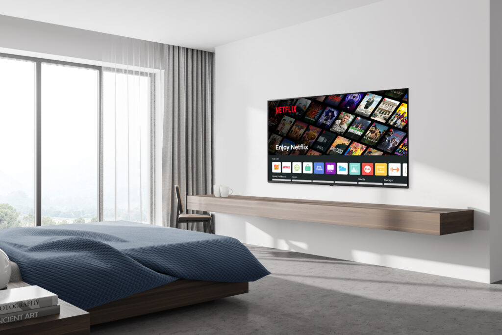 LG UK660H commercial hospitality TV built for premium hotel guest room entertainment