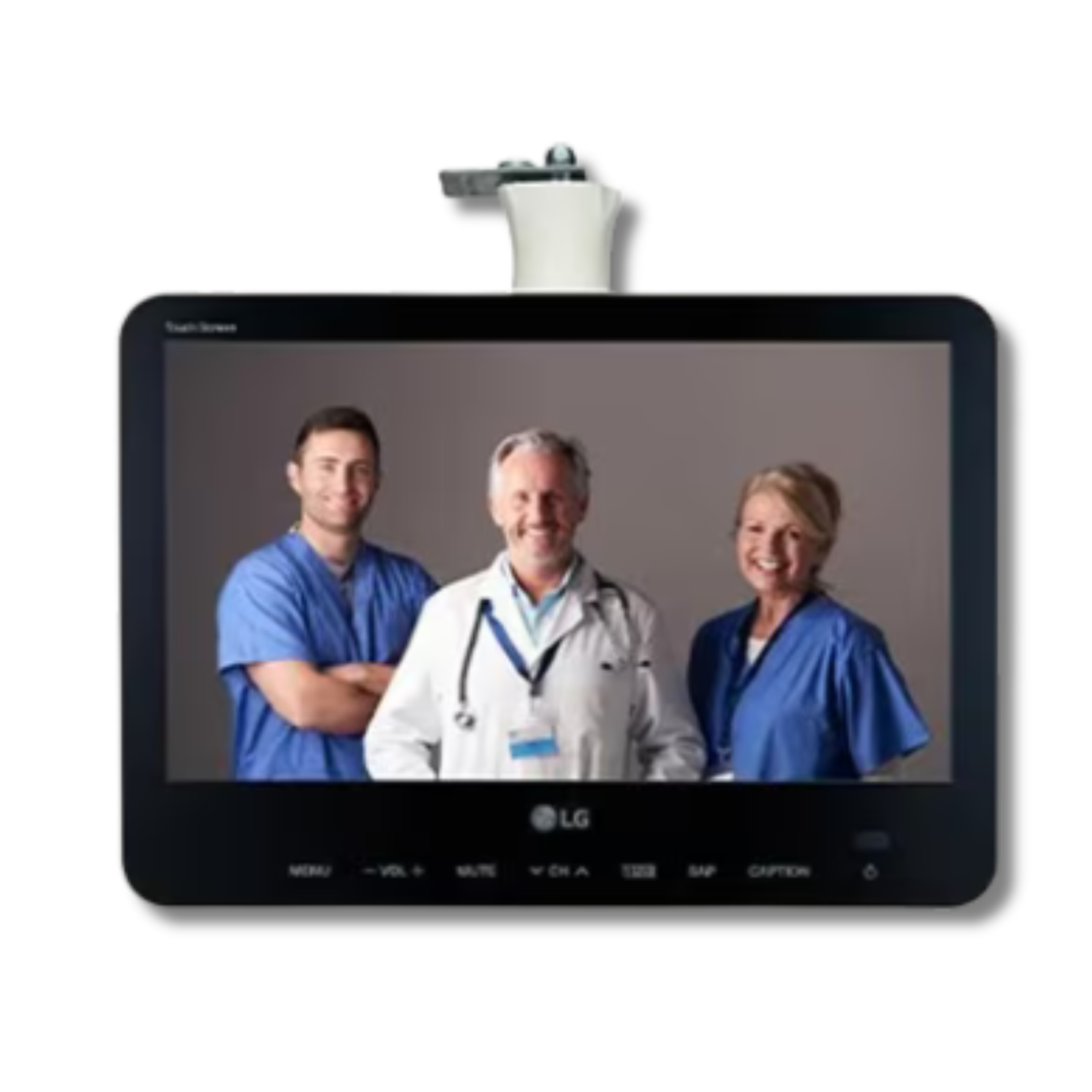 LG 15LN766A 15.6 inch Pro:Centric touch screen arm TV for hospital bedside use