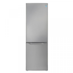 Danby 10.1 cu ft hotel refrigerator in stainless look with top freezer and adjustable shelving for hospitality or apartment kitchens