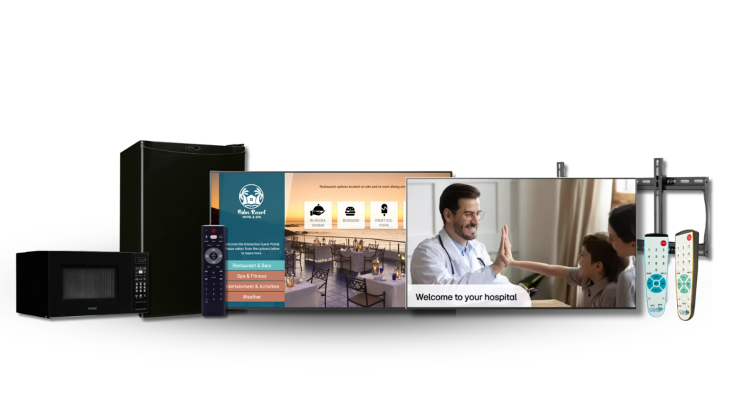 Sale hotel televisions and LG hotel TVs in guest room