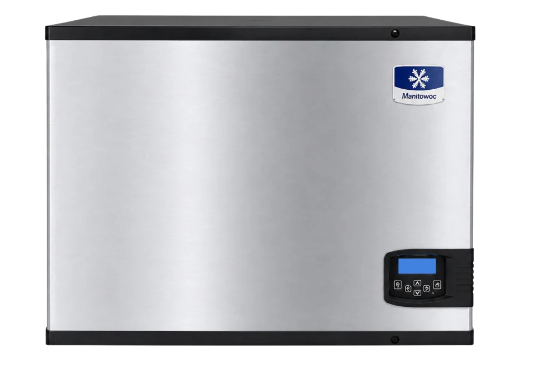 Manitowoc Indigo NXT 30 inch ice machine on SPA-312 touchless hotel dispenser
